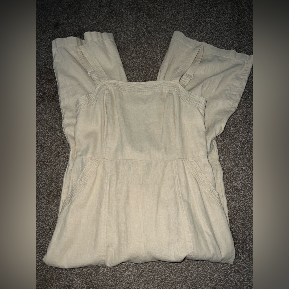 Old Navy Linen-Blend Painters Jumper